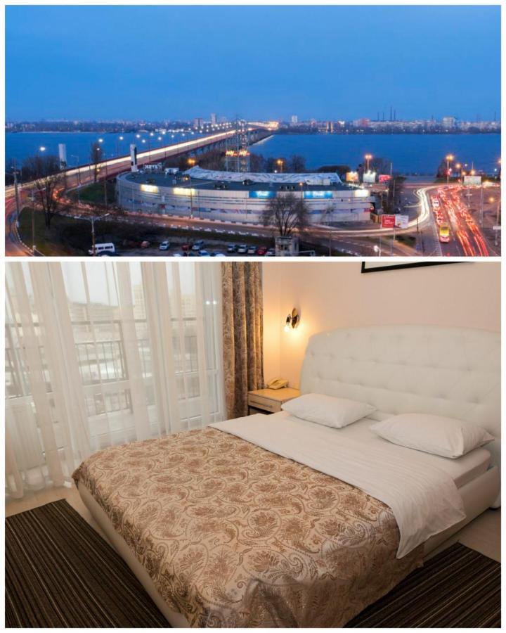 Staybridge Mini-Hotel In Most City Panoramic River View Dnyipropetrovszk Kültér fotó